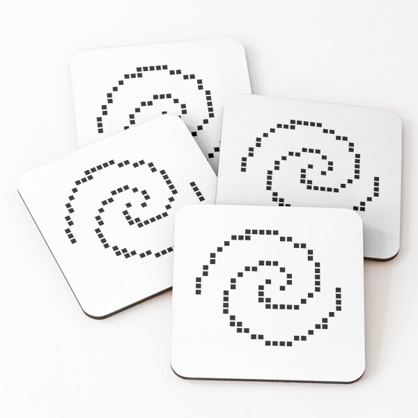 Item preview, Retro 8-Bit Pixel Art Spiral Swirl designed and sold by choudane.