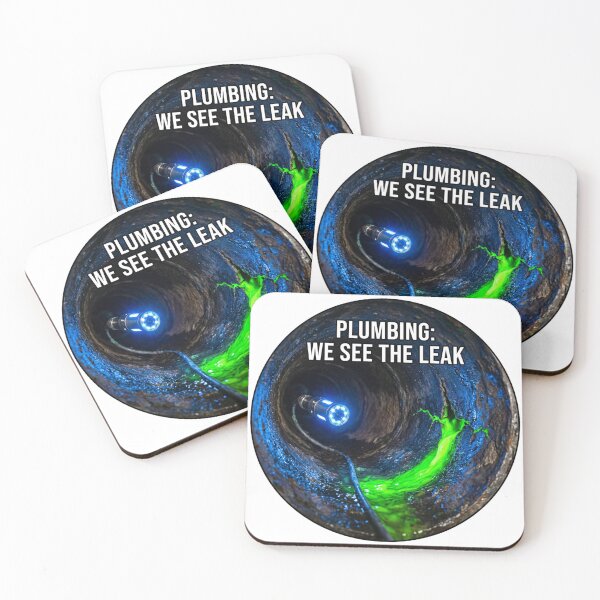 Item preview, Plumbing Inspector UV Glow Leak Inspection Art designed and sold by DuckOddity.