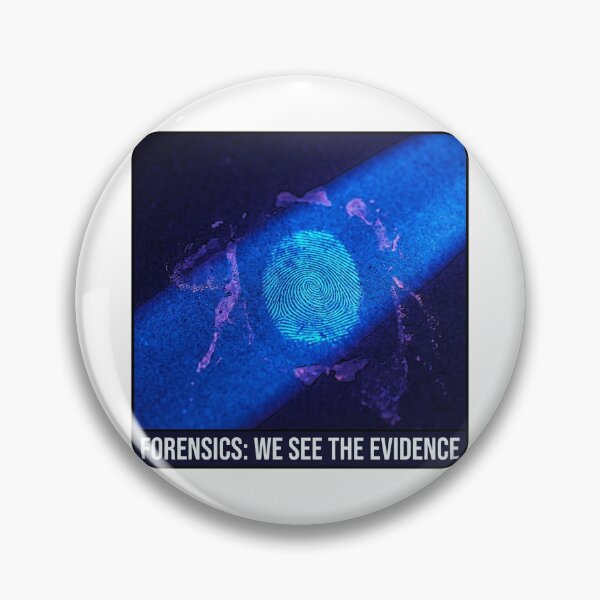 Item preview, Forensic Investigator UV Glow Evidence Art designed and sold by DuckOddity.