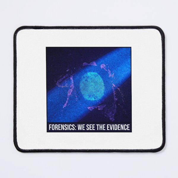 Item preview, Forensic Investigator UV Glow Evidence Art designed and sold by DuckOddity.