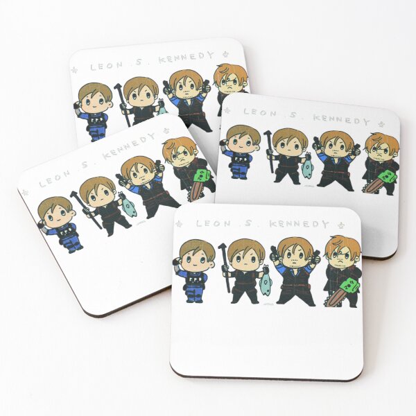 Item preview,  Serious Leon S Kennedy 2 and 9 Chibi Fan Art  designed and sold by NDrake31.