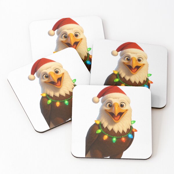 Item preview, Christmas African Fish Eagle designed and sold by Sillytoe.