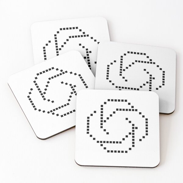 Item preview, Retro 8-Bit Pixel Art Geometric Rose Swirl designed and sold by choudane.