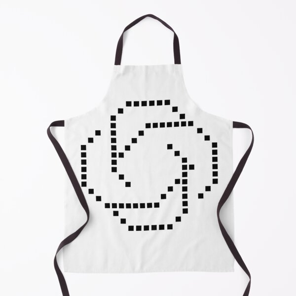 Item preview, Retro 8-Bit Pixel Art Geometric Rose Swirl designed and sold by choudane.