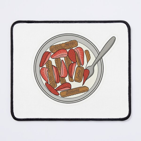 Item preview, Strawberry Biscoff Cookie Bowl Aesthetic Art designed and sold by rissershop.