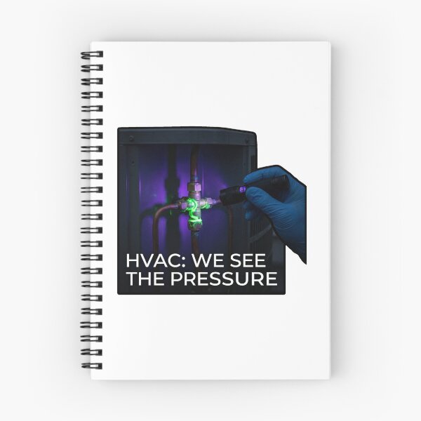 Item preview, HVAC Technician UV Glow Leak Art designed and sold by DuckOddity.