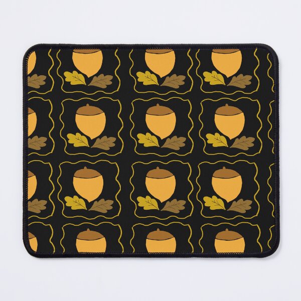 Item preview, Modern Stylish Autumn Acorns (Black) designed and sold by Designs by Sara Felton.