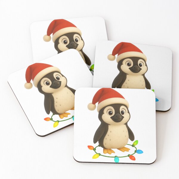 Item preview, Christmas African Penguin designed and sold by Sillytoe.