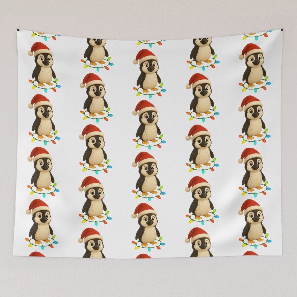 Item preview, Christmas African Penguin designed and sold by Sillytoe.