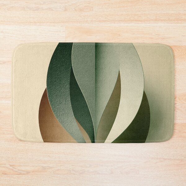 Item preview, Sage Green Abstract Leaf | Minimalist Botanical Wall Art designed and sold by SlowRegardArt.