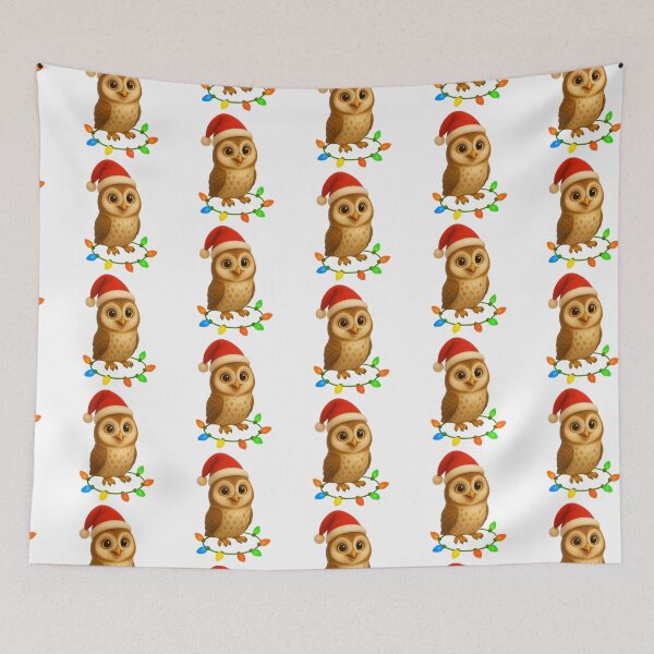 Item preview, Christmas Barn Owl designed and sold by Sillytoe.