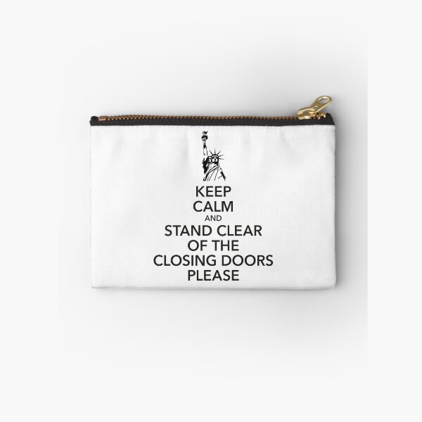 Item preview, keep calm Metro Announcement New York City NYC USA designed and sold by Helen-Storm.