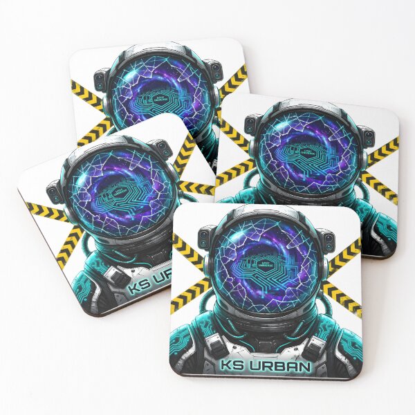 Item preview, Lost Universe Cyber Astronaut: Neon Sci-Fi Edition - KS Urban designed and sold by KS Stamped.