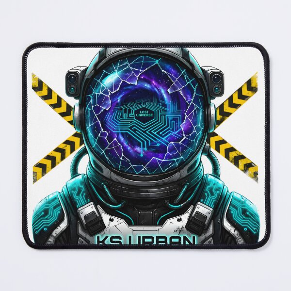 Item preview, Lost Universe Cyber Astronaut: Neon Sci-Fi Edition - KS Urban designed and sold by KS Stamped.