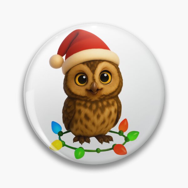 Item preview, Christmas Barred Owl designed and sold by Sillytoe.