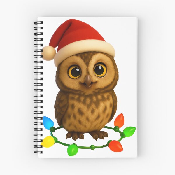 Item preview, Christmas Barred Owl designed and sold by Sillytoe.