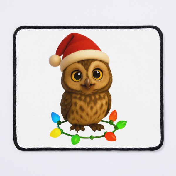Item preview, Christmas Barred Owl designed and sold by Sillytoe.