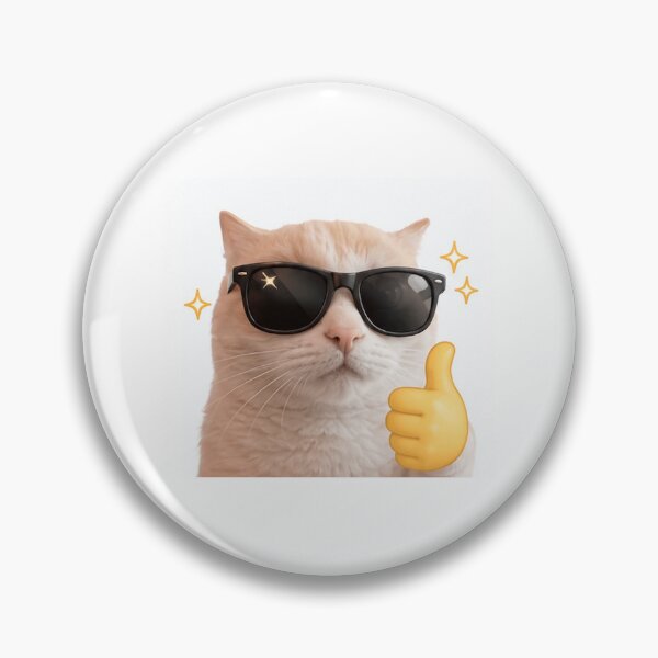 Item preview, coolest emoji cat - thumbs up designed and sold by Erik Sama.