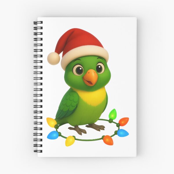 Item preview, Christmas Barred Parakeet designed and sold by Sillytoe.