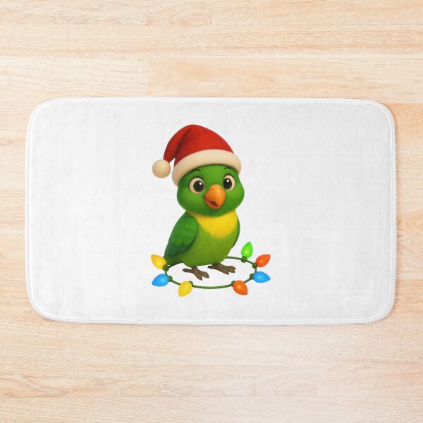 Item preview, Periquito rayado de Navidad designed and sold by Sillytoe.