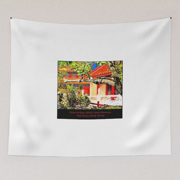 Item preview, China Pavilion, EPCOT, World Showcase, Walt Disney World, Florida designed and sold by AMacGPhilly.