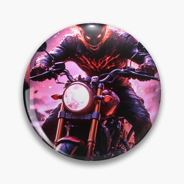 Item preview, Speed Demon Night Rider Biker designed and sold by TheDarkWardrobe.