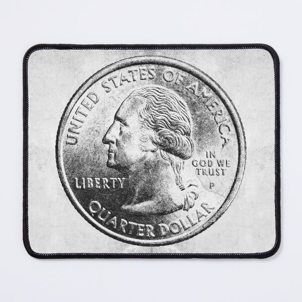 Item preview, US Washington Quarter Dollar Coin Dark Americana designed and sold by Ghoul Enterprises.