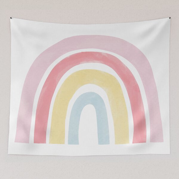 Item preview, Pastel Watercolor Rainbow | Cute Boho Nursery Art | Gift for Baby Shower | Modern Watercolor Rainbow | Cute Girls Gift | Whimsical Pastel Rainbow | Cute Watercolor Painting | Gift for Teens designed and sold by Noe Mill.