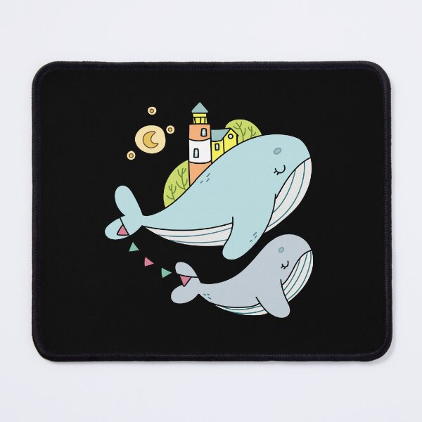 Item preview, Dreamy Whale Voyage designed and sold by IkreateArt.