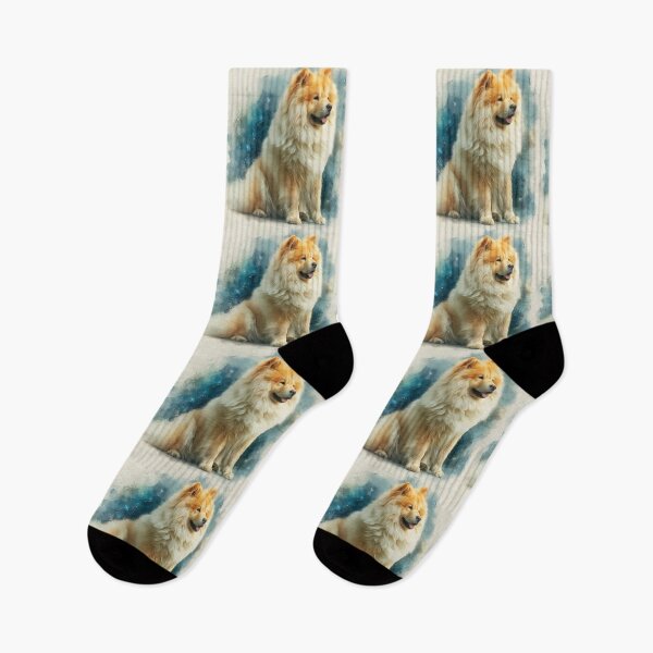 Item preview, Watercolor Chow chow puppy dog designed and sold by MendaciousMina.