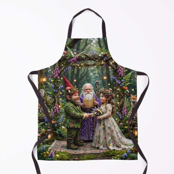 Item preview, Gnome Wedding designed and sold by KilgoreCreates.
