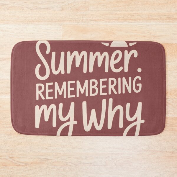Item preview, Summer Remembering My Why Retro Inspirational Summer Typography designed and sold by Majnon8bp.
