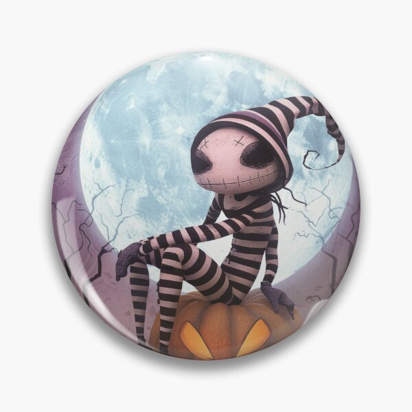 Item preview, Baby Blue Moon Nightmare Before Christmas designed and sold by LeagueHeavenGG.