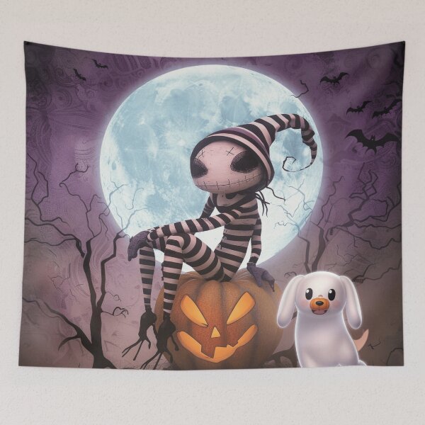 Item preview, Baby Blue Moon Nightmare Before Christmas designed and sold by LeagueHeavenGG.