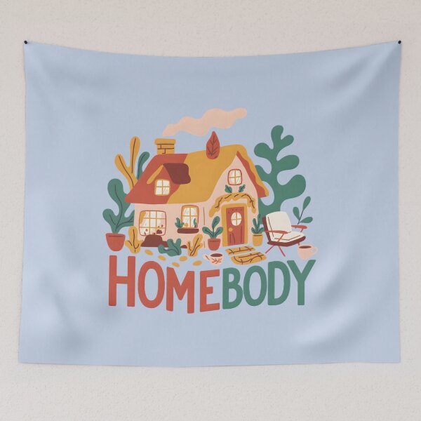 Item preview, Homebody Cottagecore Shirt, Cozy House Graphic Tee, Introvert Aesthetic T-Shirt, Cute Cozy Home Design, Hygge Lifestyle Gift designed and sold by innerfaith.