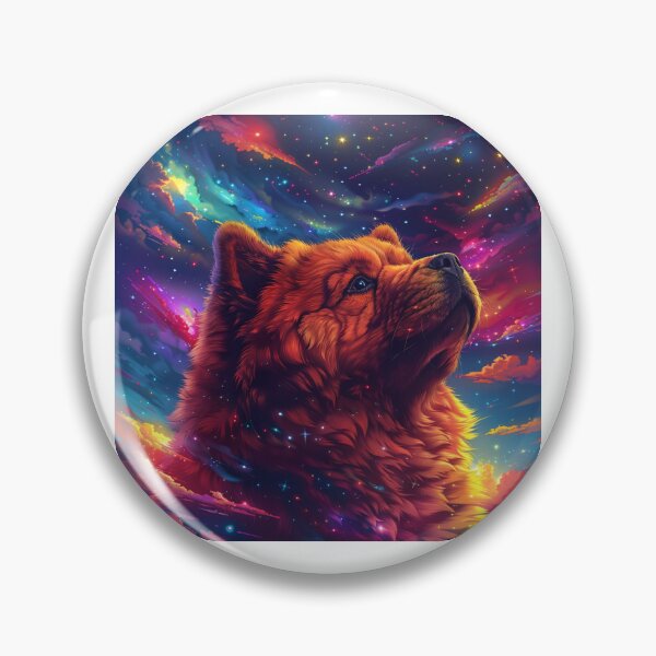 Item preview, Star gazing Chow chow puppy dog designed and sold by MendaciousMina.