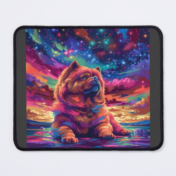 Item preview, Star gazing Chow chow puppy dog designed and sold by MendaciousMina.