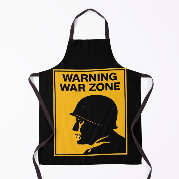 Item preview, Warning - War Zone designed and sold by StudioRedKoala.