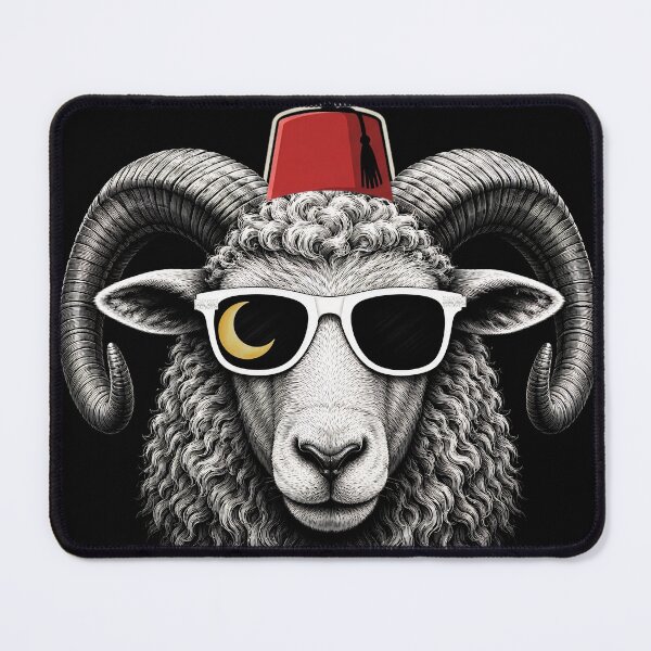 Item preview, Moroccan Eid Sheep • Eid Mubarak Design designed and sold by Majnon8bp.