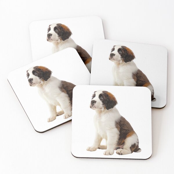 Item preview, Saint Bernard Dog Sticker | Puppy Portrait | Dog Mom Gift 0013 designed and sold by TheTodayTribe.
