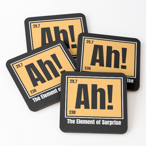 Item preview, Ah-The-Element-Of-Surprise designed and sold by Dondonmart.