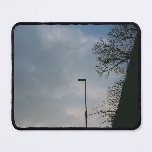 Item preview, edinburgh suburbia set against a dreamy blue and cloudy sky (april 2026) designed and sold by photosbykel.