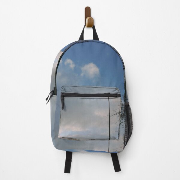 Item preview, edinburgh suburbia set against a dreamy blue and cloudy sky (april 2026) designed and sold by photosbykel.