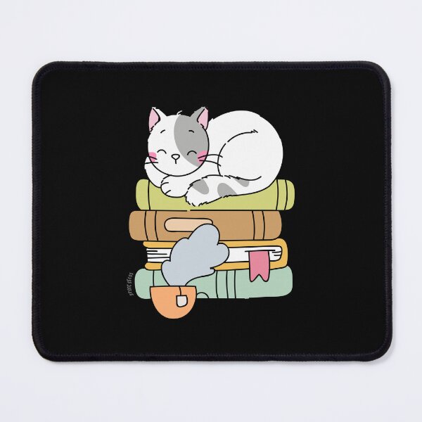 Item preview, Cozy Cat and Books designed and sold by IkreateArt.