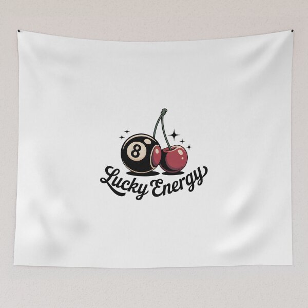 Item preview, Lucky Energy Retro Tattoo Logo designed and sold by AbanoubStore.