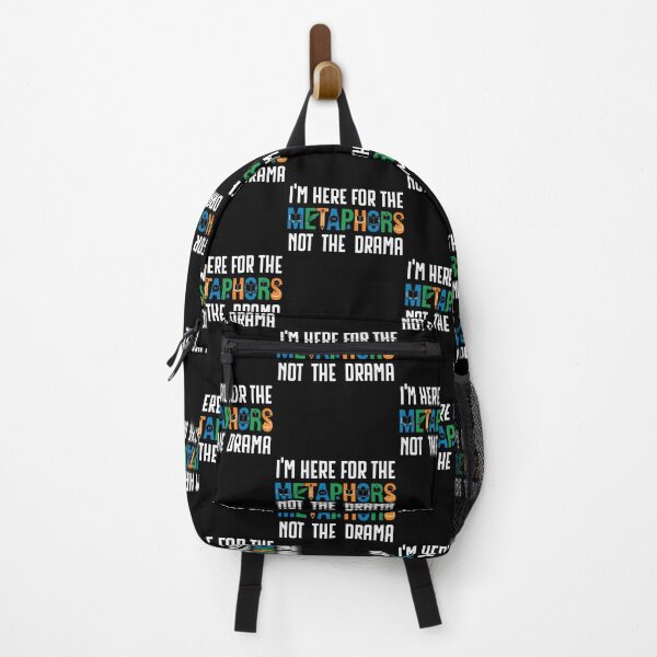 Item preview, I'm Here for the Metaphors Not the Drama Funny English Teacher Book Lover Gift designed and sold by 519xdesign.