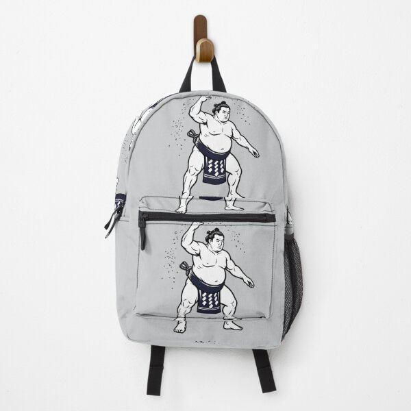 Item preview, Powerful Sumo Wrestler Purifying Salt Toss Art designed and sold by SakuraMarket26.