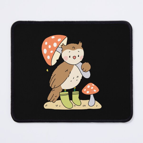 Item preview, Forest Owl in Rain Boots designed and sold by IkreateArt.