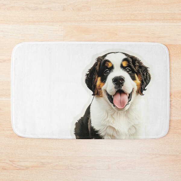 Item preview, Saint Bernard Dog Sticker | Puppy Portrait | Dog Mom Gift 0011 designed and sold by TheTodayTribe.