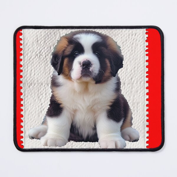Item preview, Saint Bernard Dog Sticker | Puppy Portrait | Dog Mom Gift 0012 designed and sold by TheTodayTribe.